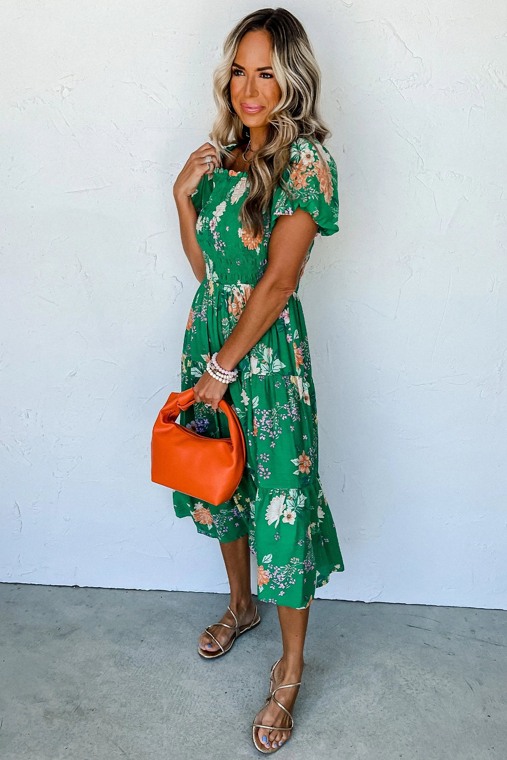 Blossom & Bloom Tiered Dress | S-XL