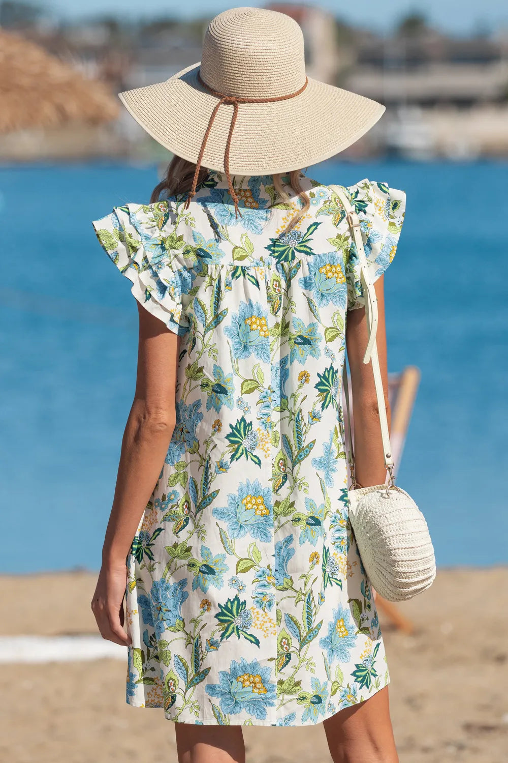 Springtime Serenade Pocketed Mini Dress | S-XL