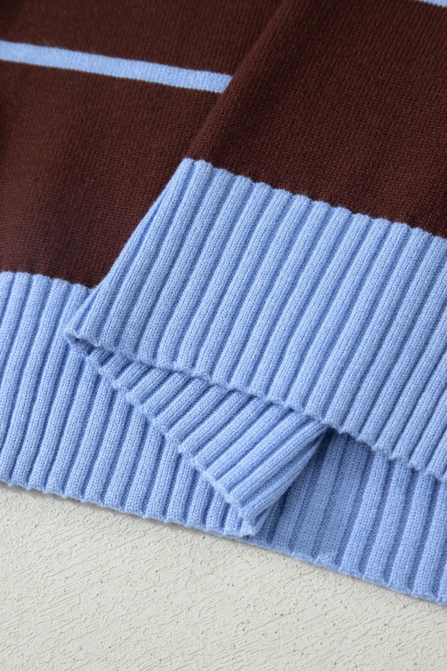 Classic Striped Short Sleeve Knit Top | S-XL