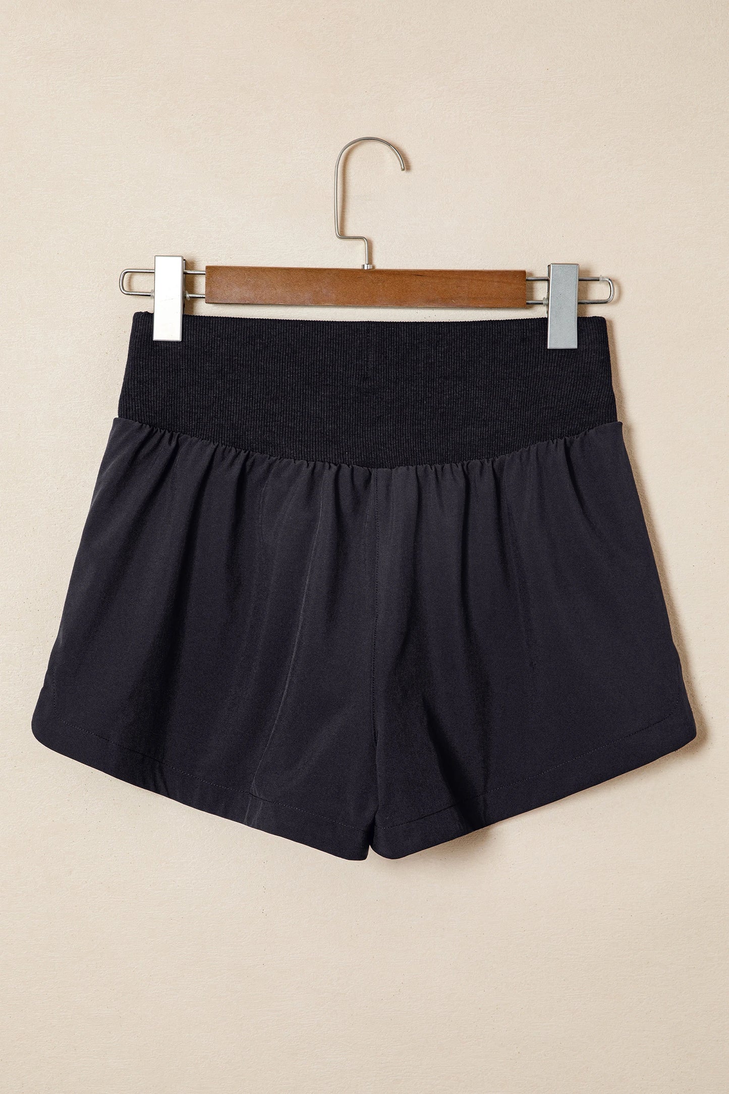 Ribbed High Waist Athletic Shorts | S-XL
