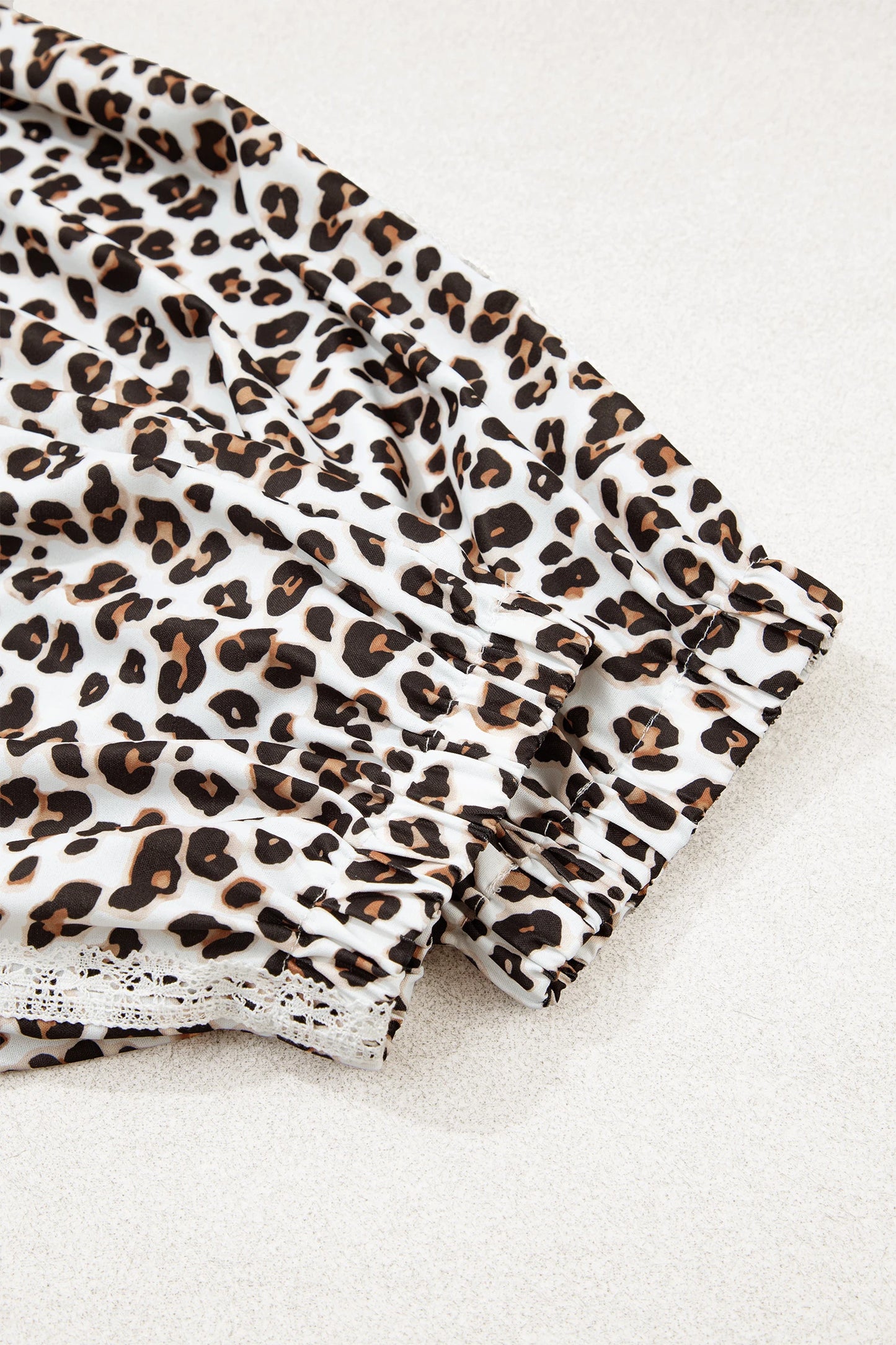Leopard Print Ankle-Length Pants | S-XL