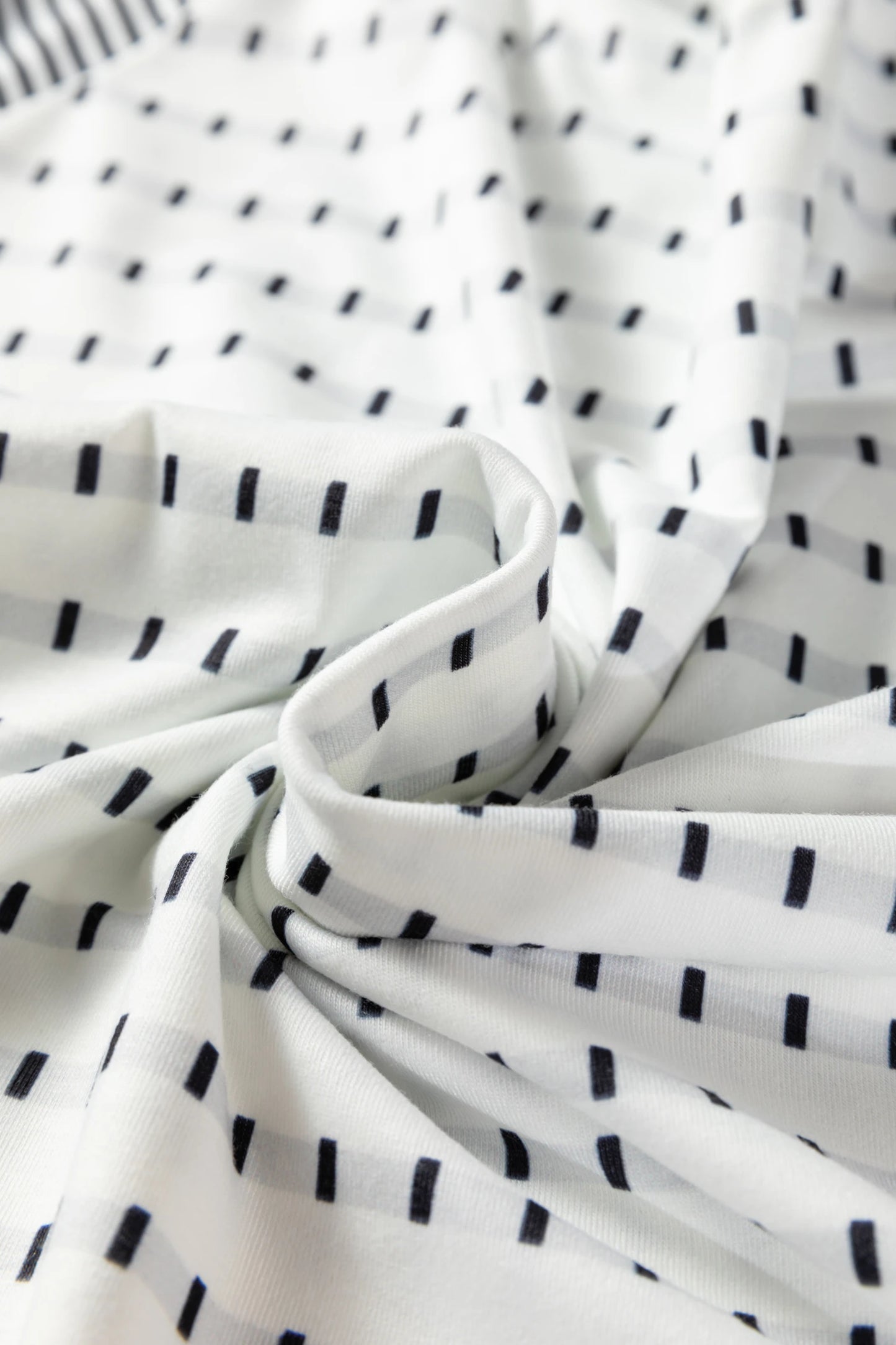 Easy Patchwork Stripe Raglan Top | S-XL