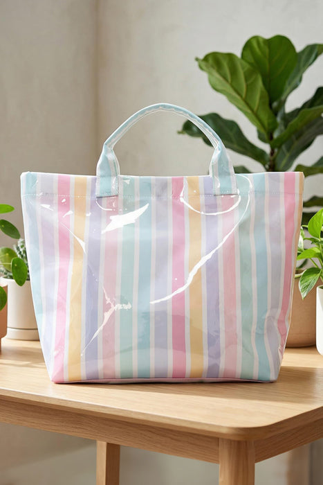 Dreamy Glossy Tote Vinyl Bag