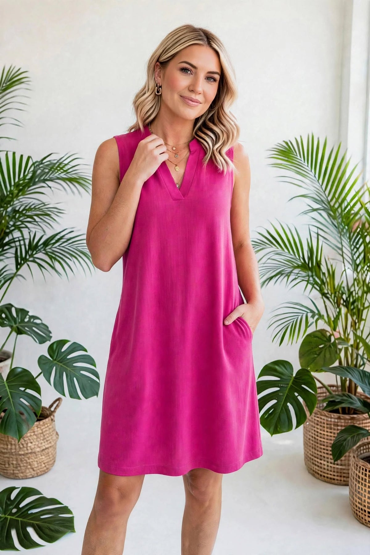 Dear Scarlett Lizzy Tank Dress | S-3X