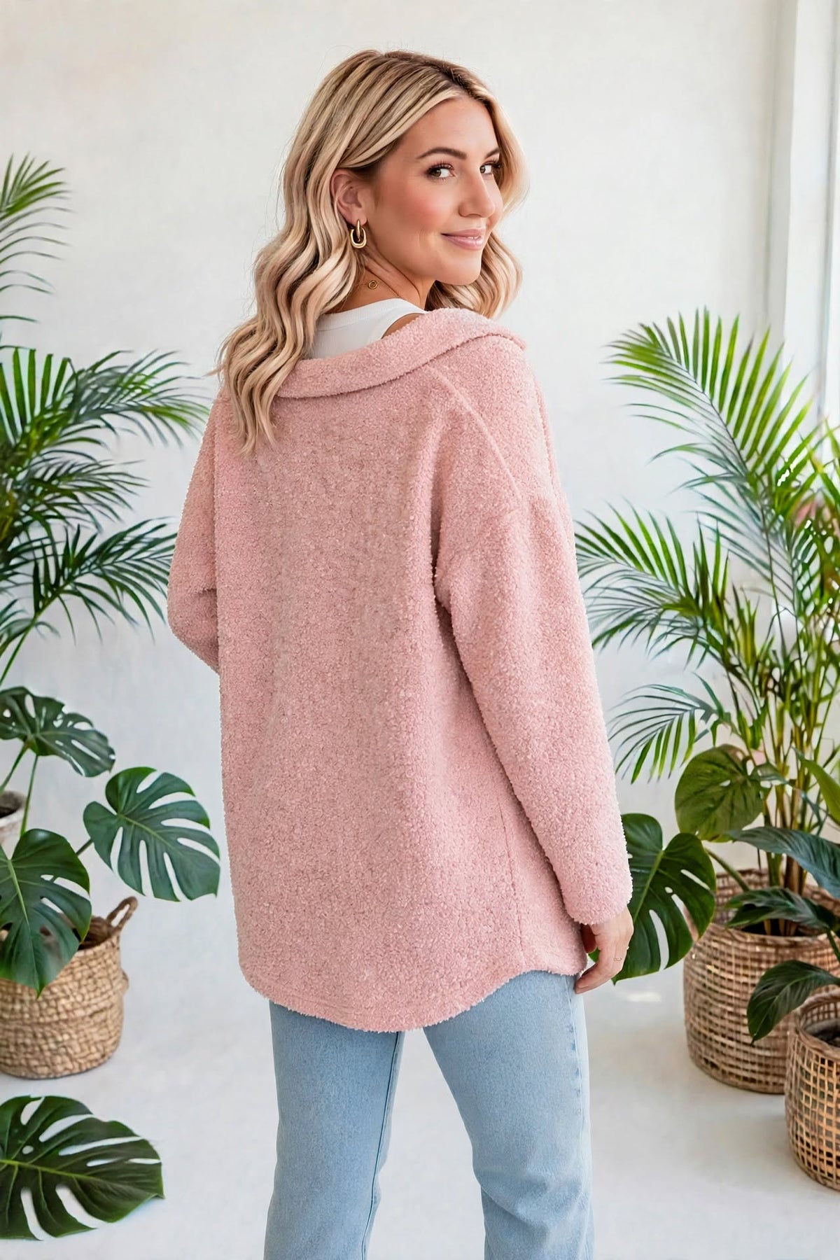 Cozy Button Down Shacket