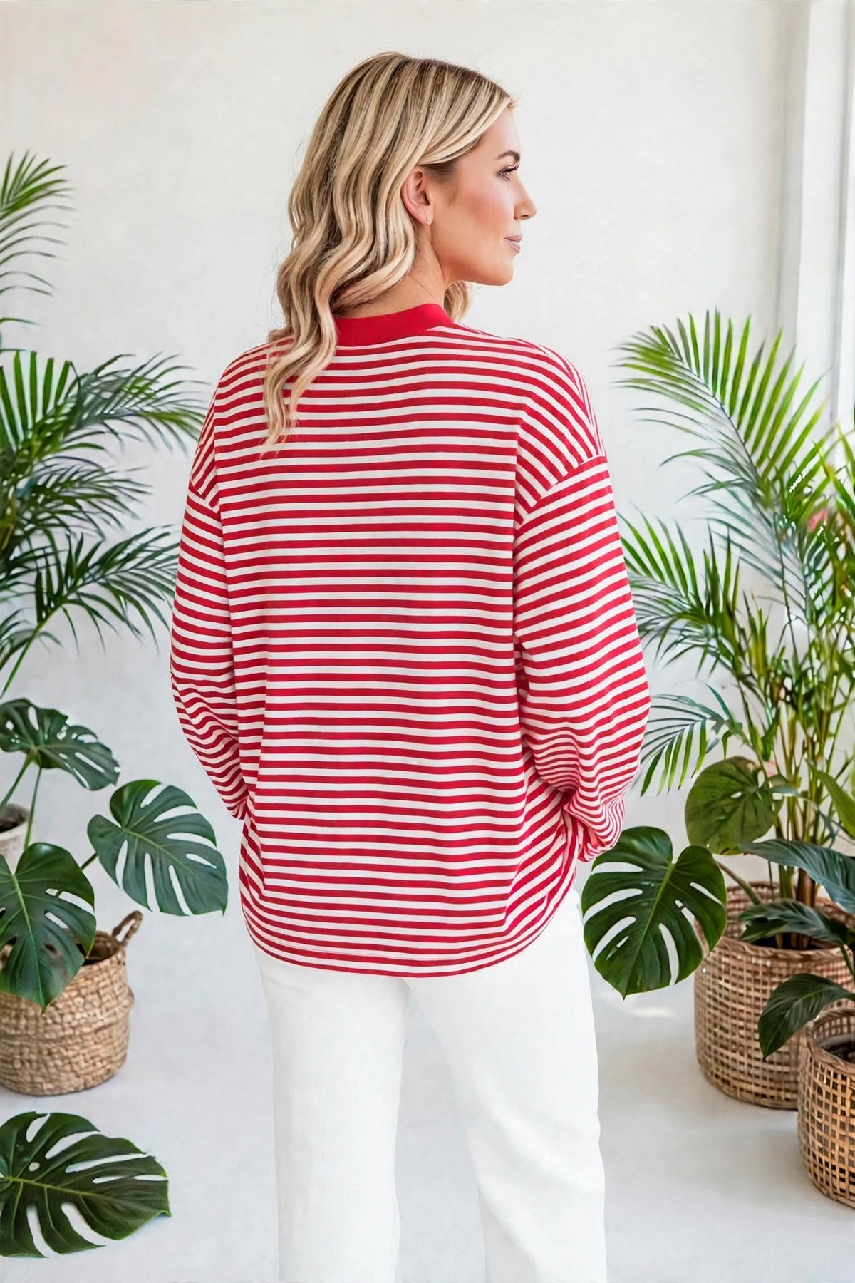 Linea Oversized Stripe Top | S-XL