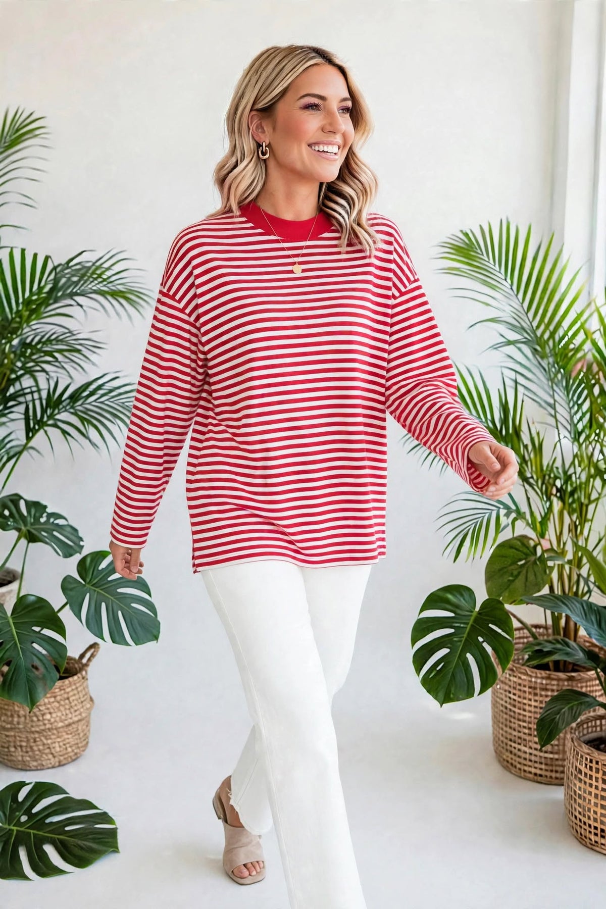 Linea Oversized Stripe Top | S-XL