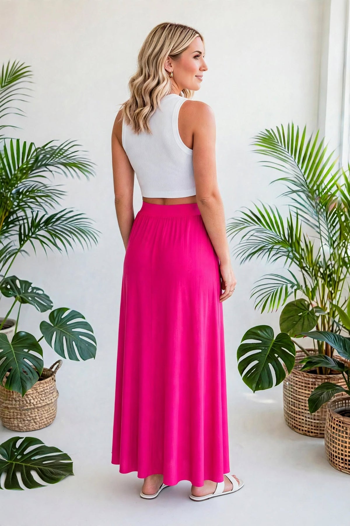 Stretchy Soft Maxi Skirt | 3 Colors