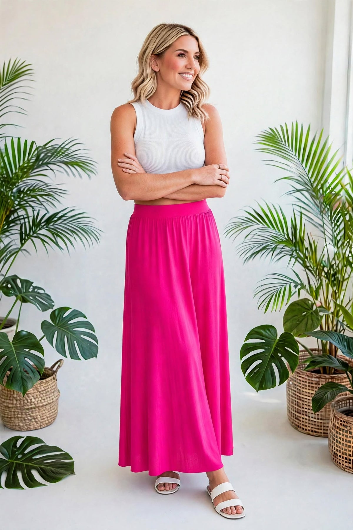 Stretchy Soft Maxi Skirt | 3 Colors