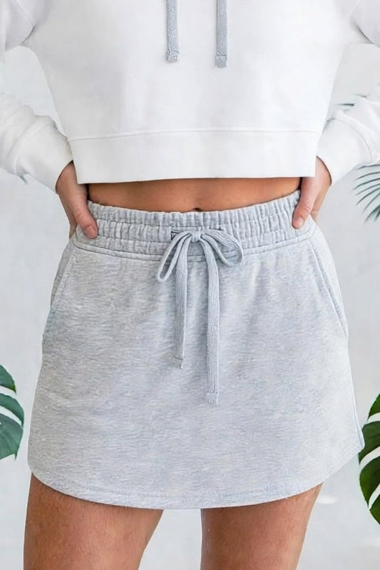 Essential Drawstring Mini Pocket Skort | S-XL