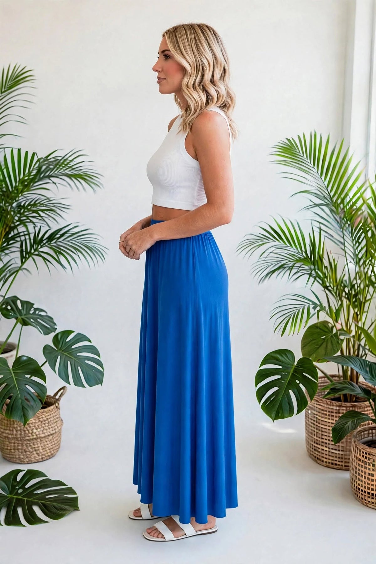 Stretchy Soft Maxi Skirt | 3 Colors
