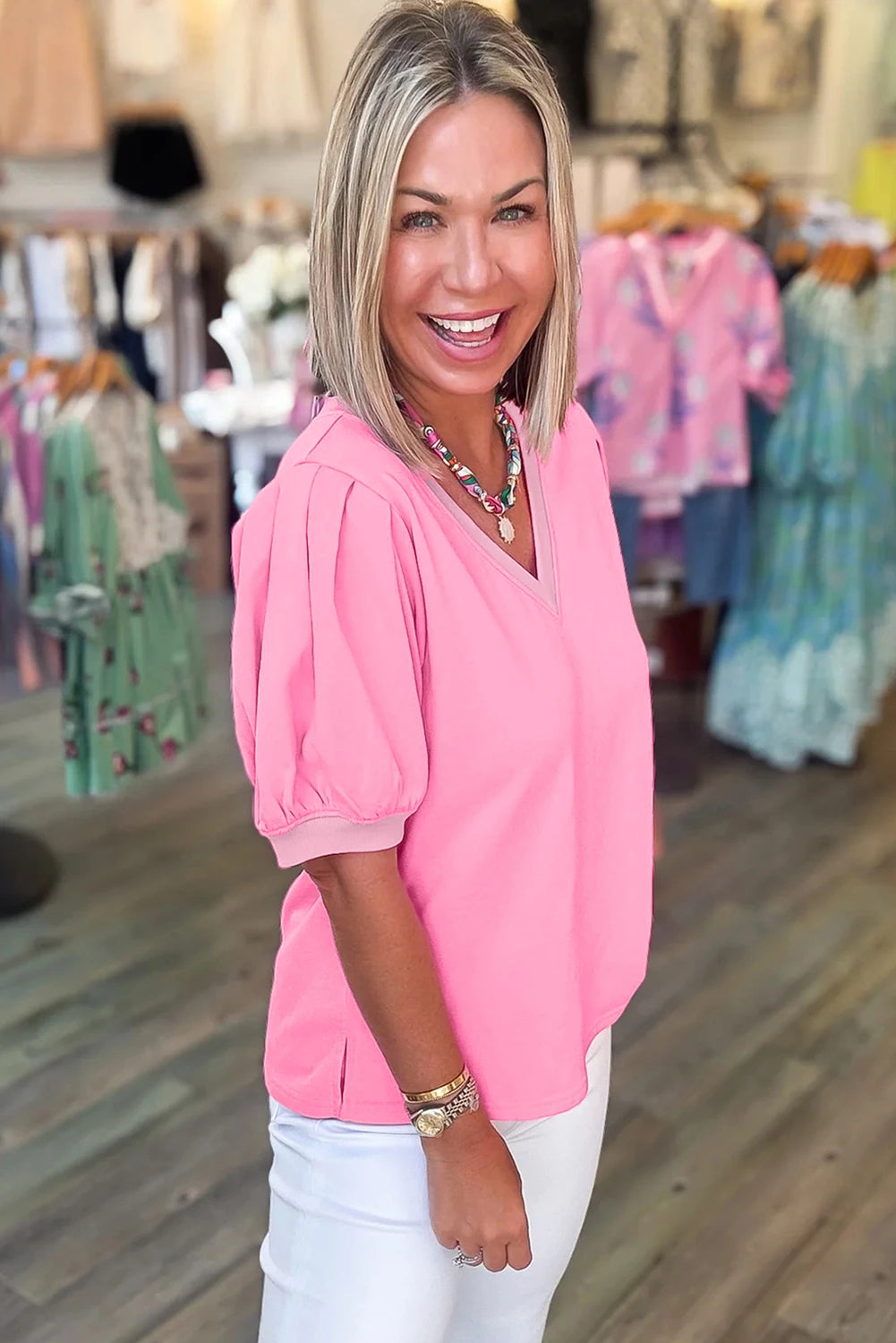 Sweetheart Puff Sleeve Top | S-XL