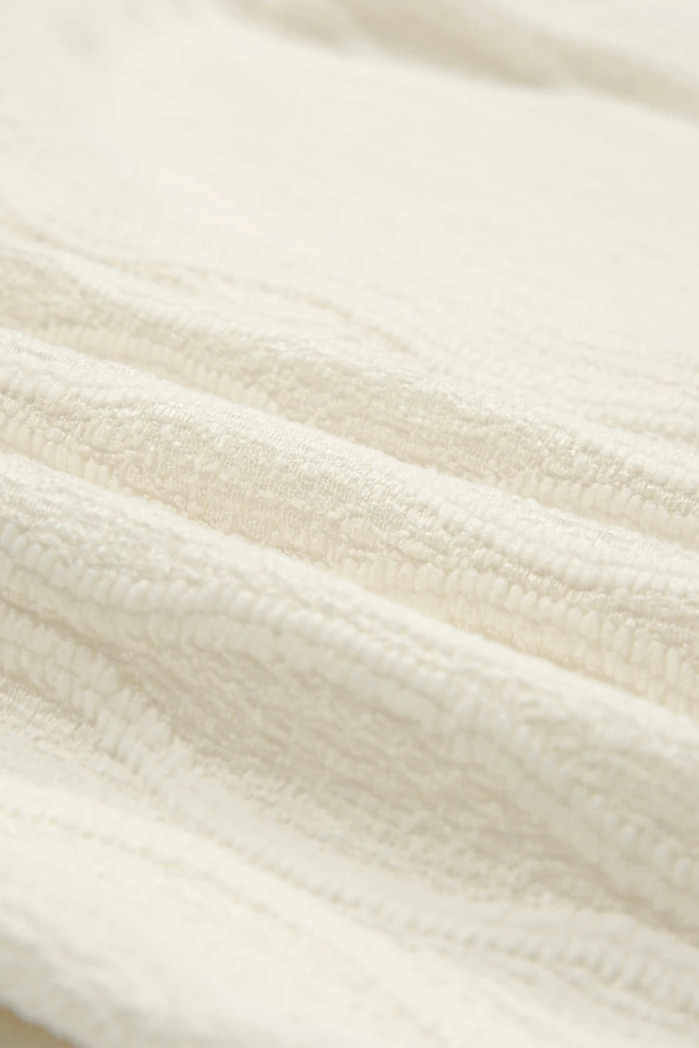 Spring Whisper Textured Puff Sleeve Blouse | S-2XL