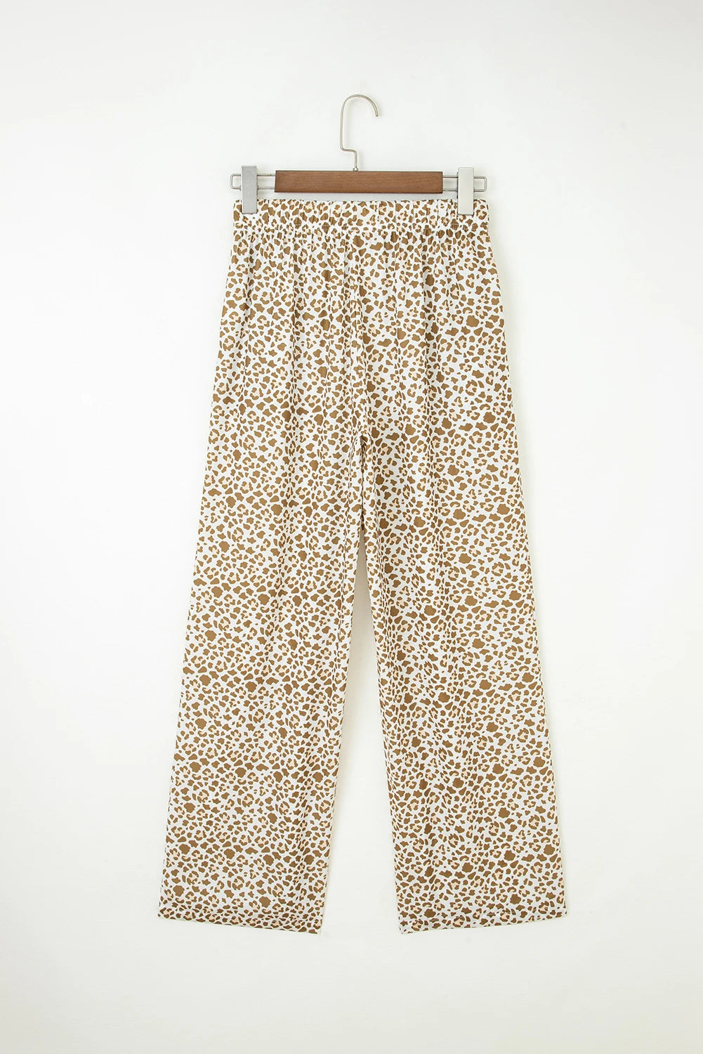 Trendy Leopard Elastic Waistband Loose Pants | S-XL
