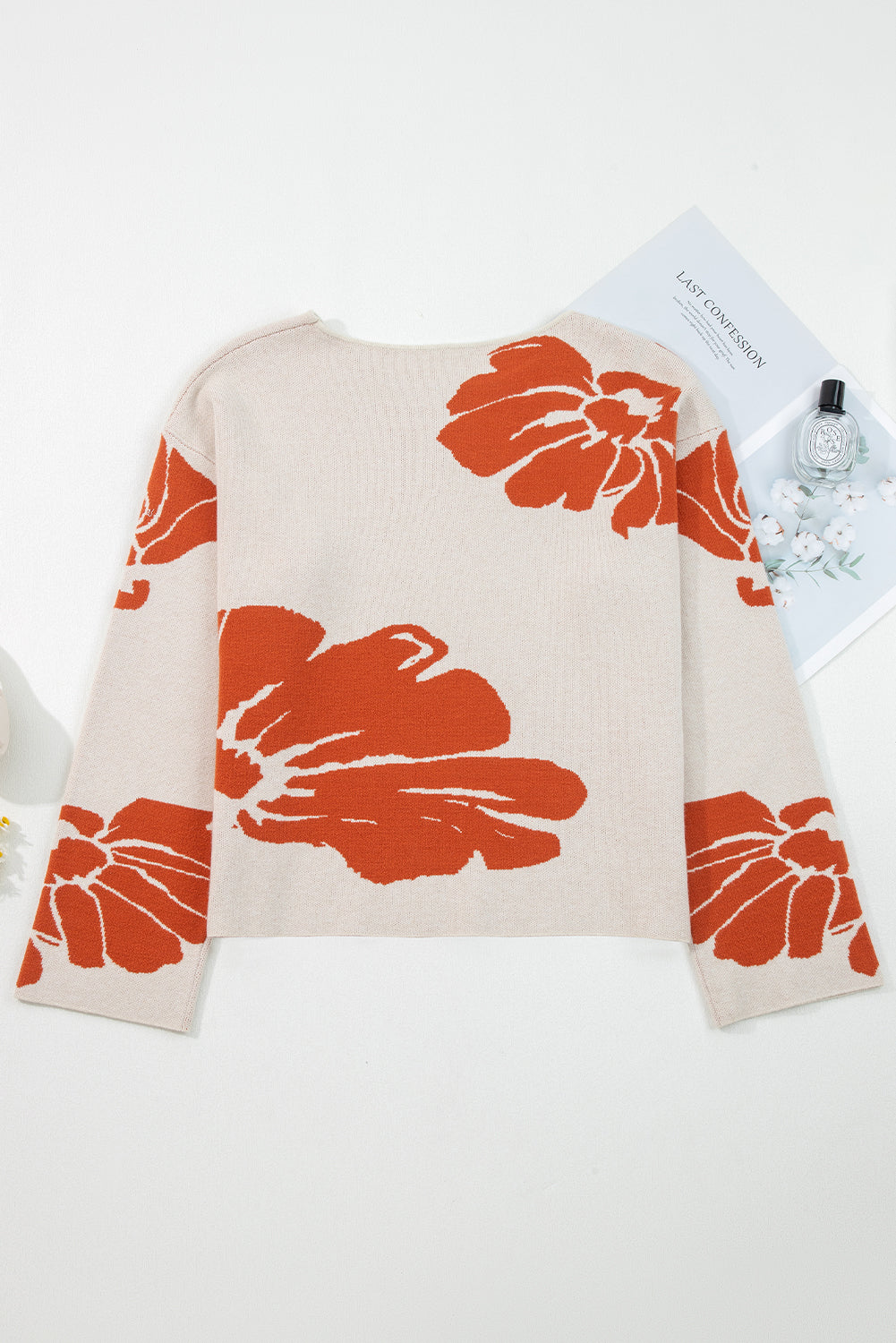 Flower Relaxed Fit Dream Sweater | S-XL