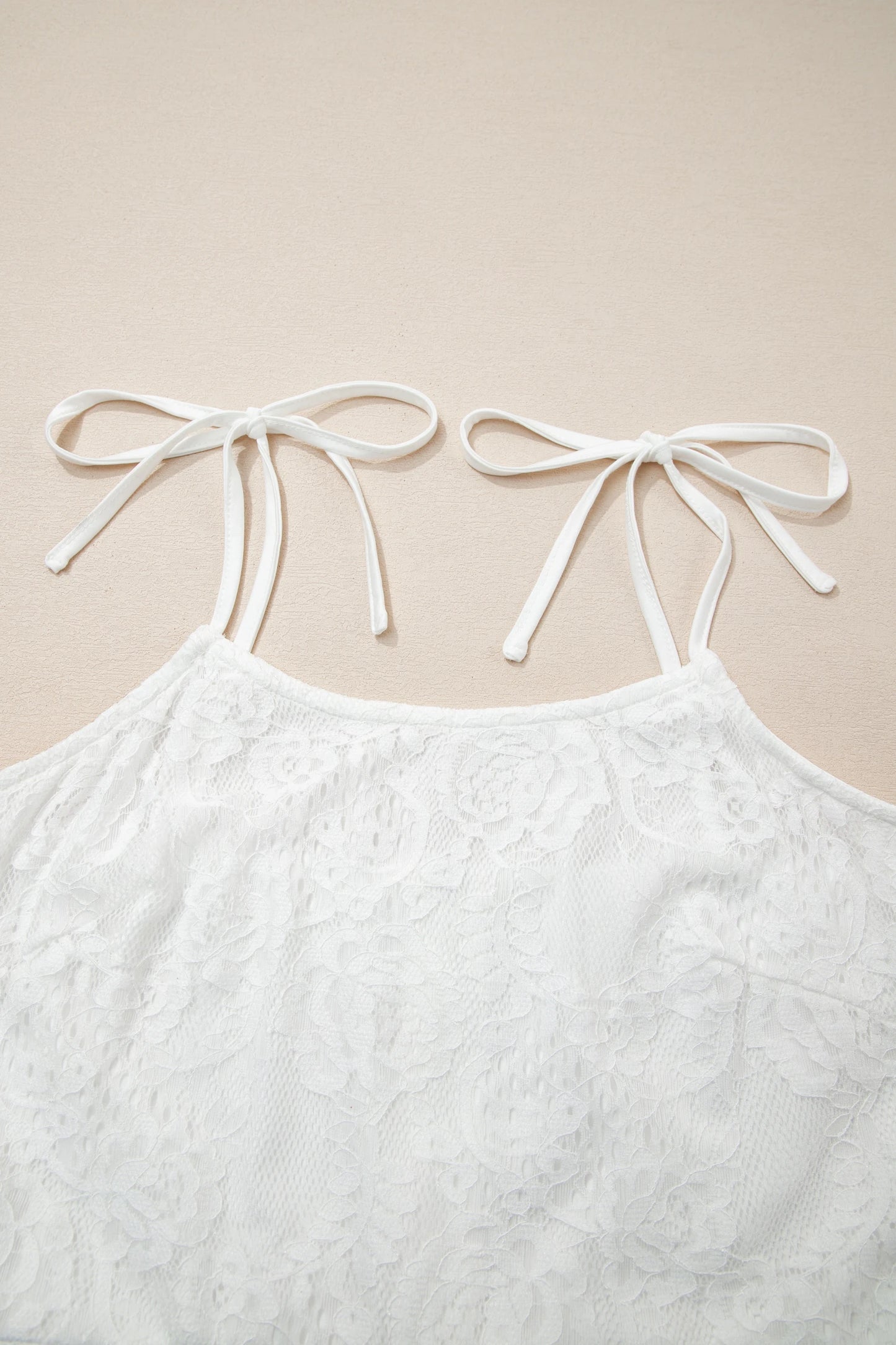 Lace Reverie Tie-Shoulder Dress | S-XL