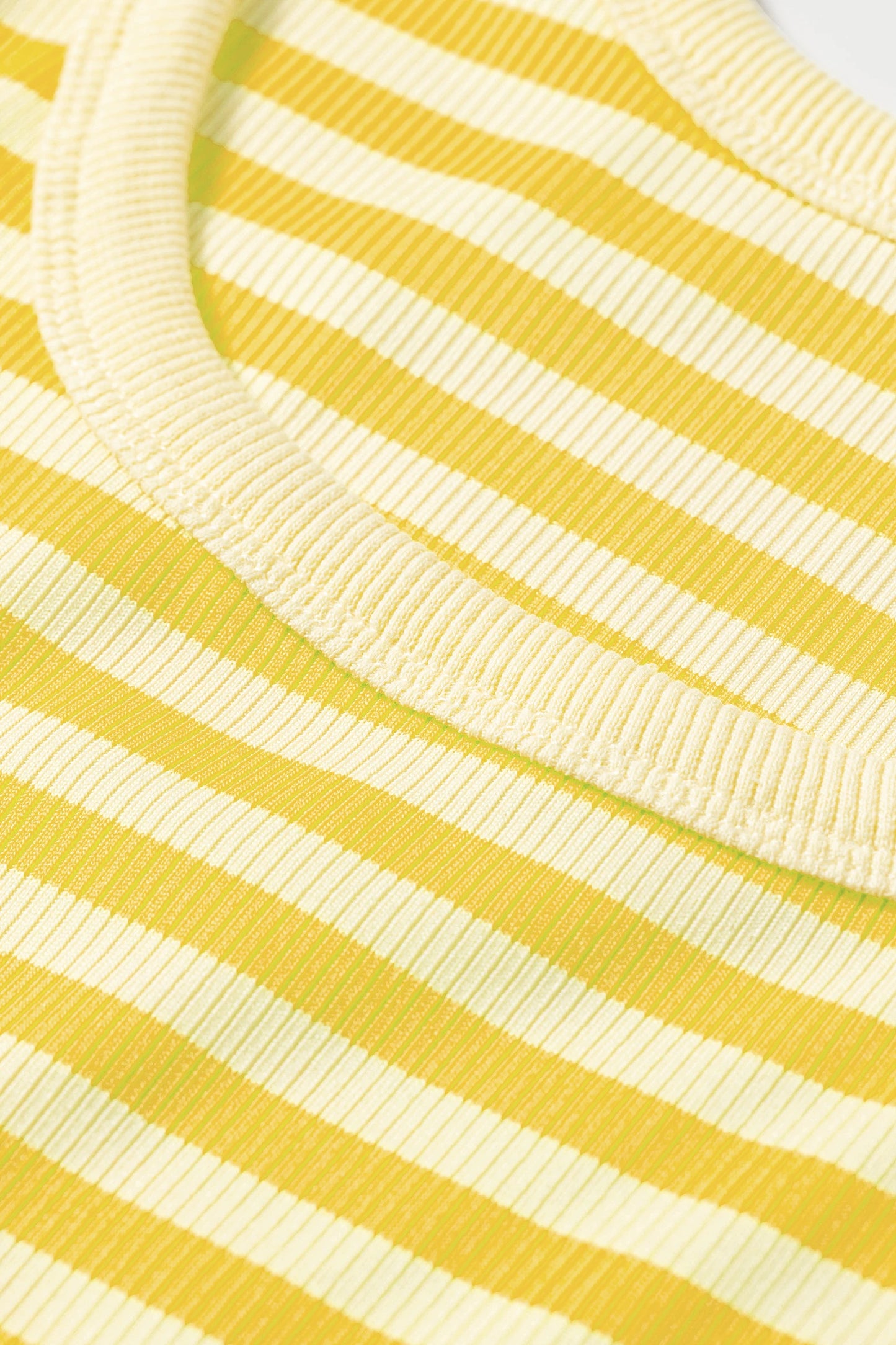 Slim Fit Ribbed Knit Sleeveless Top | S-XL