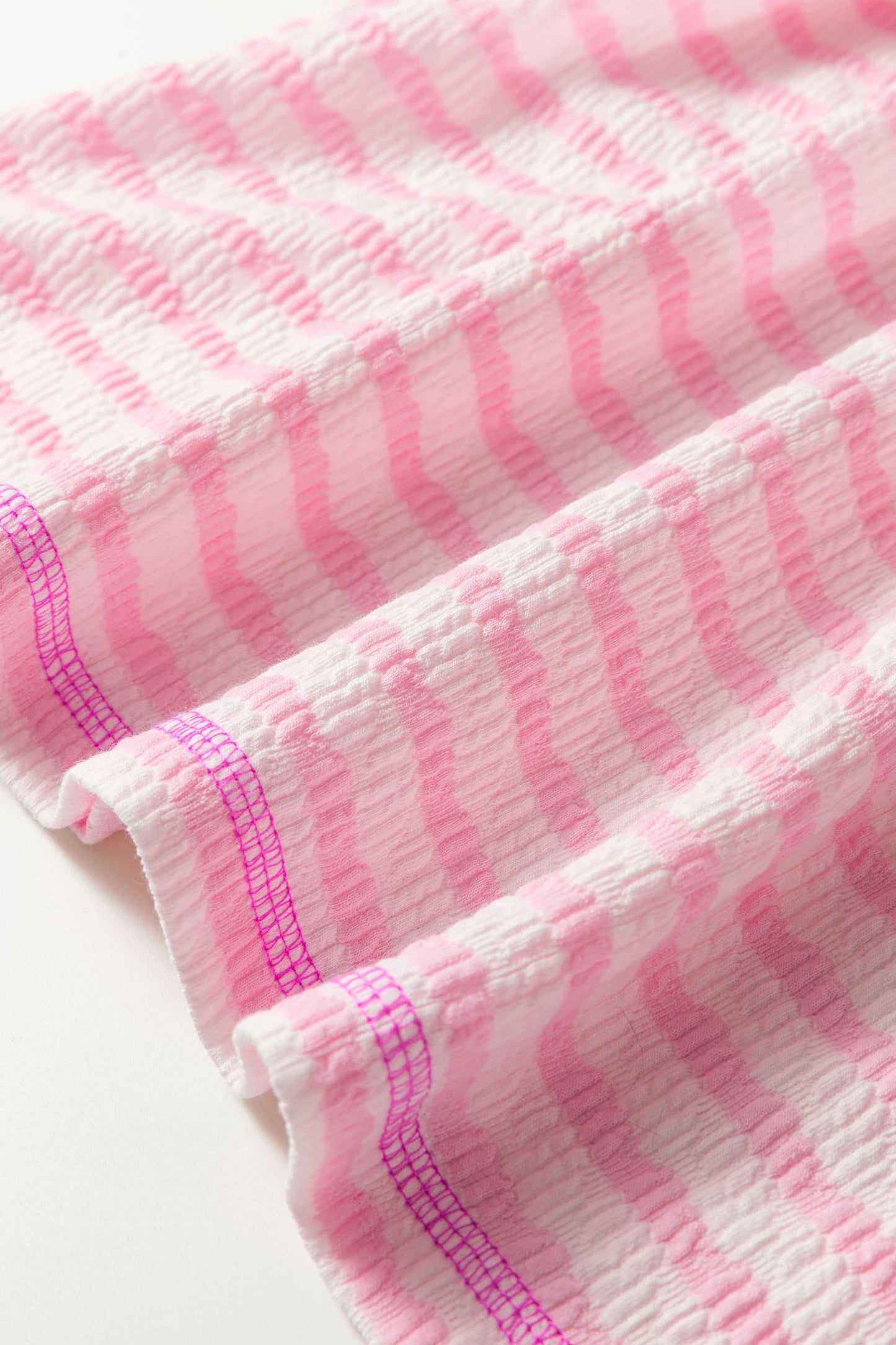 Fresh Days Stripe Half-Sleeve Top | S-XL