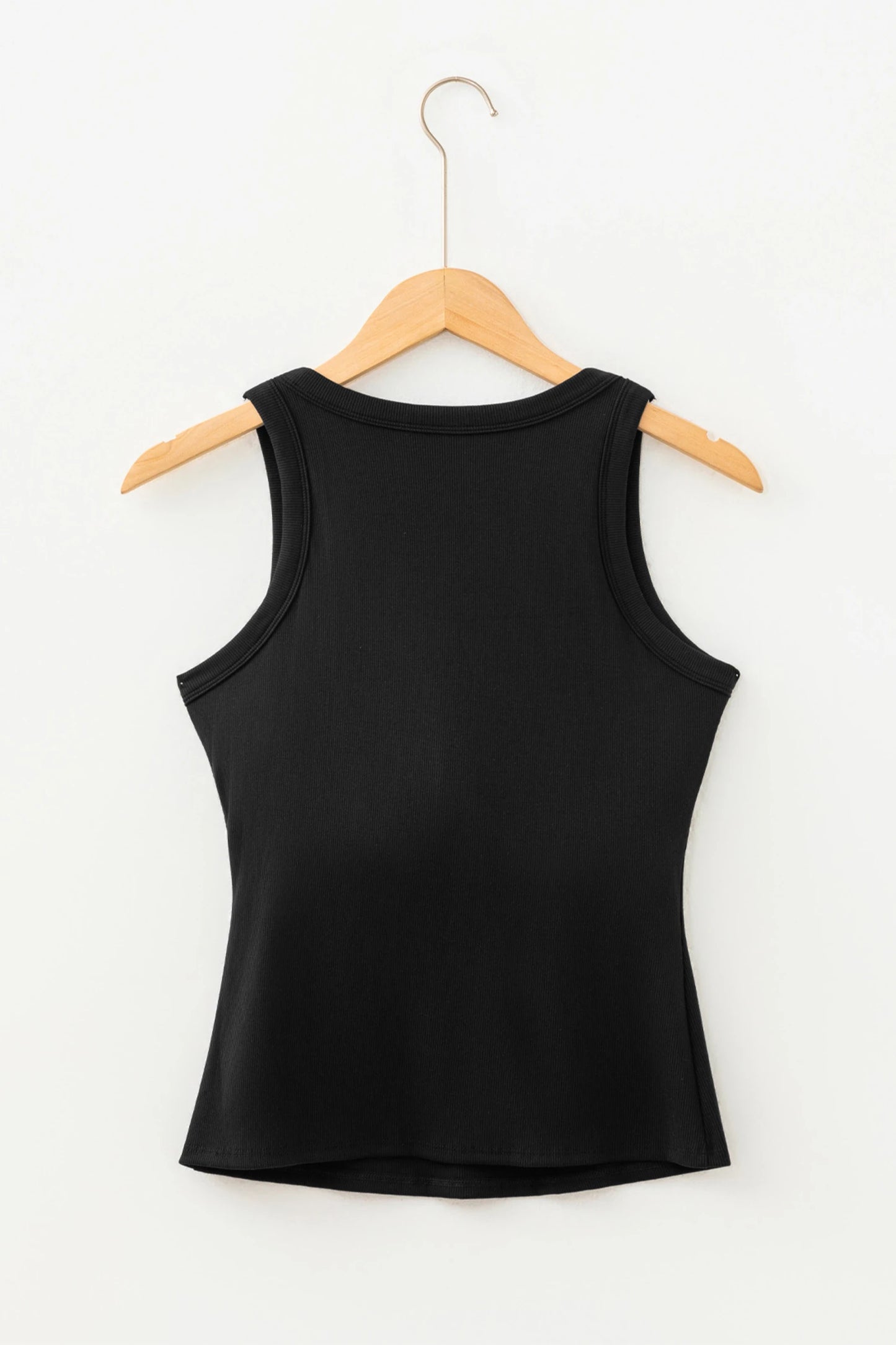 Slim-Fit Ribbed Padded Tank Top | S-XL