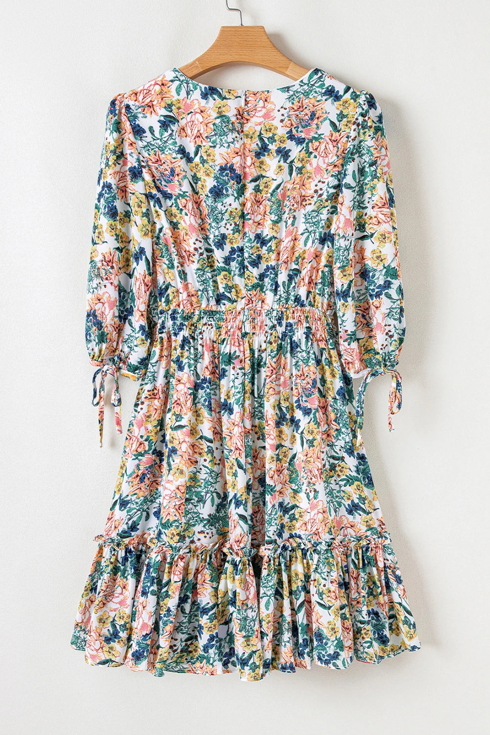 3/4 Sleeve Rosewood Romance Dress | S-XL
