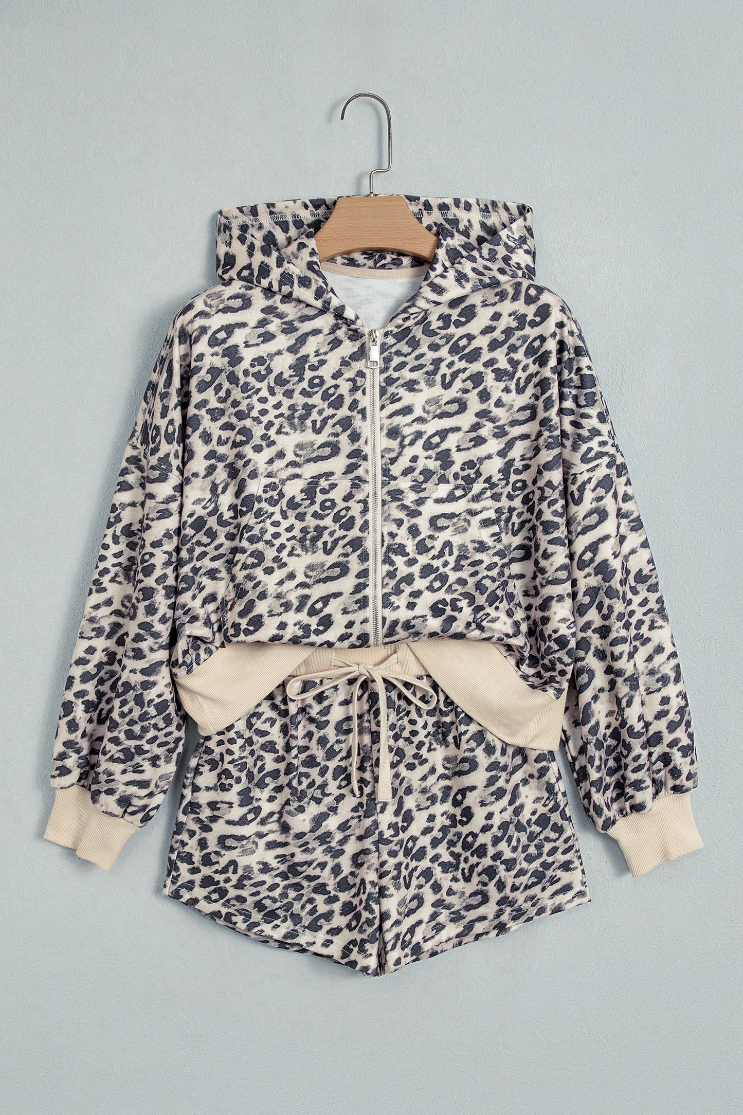 Roar & Relax Zip-Up Hooded Pant Set | S-XL
