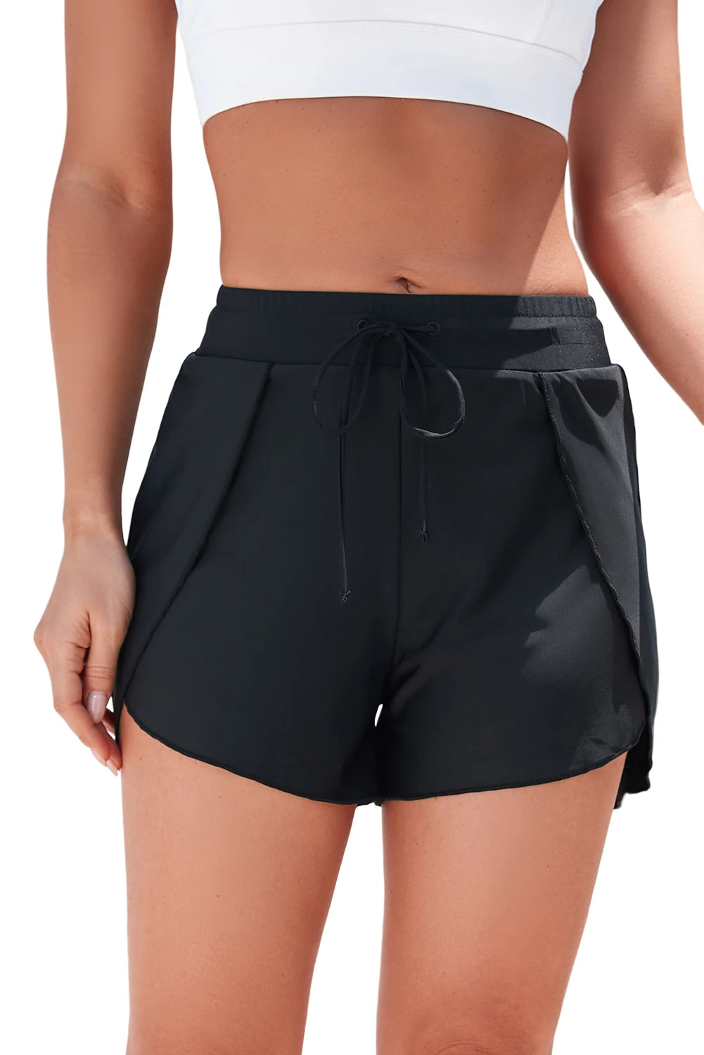 Hydro Fit Drawstring 2-in-1 Swim Shorts