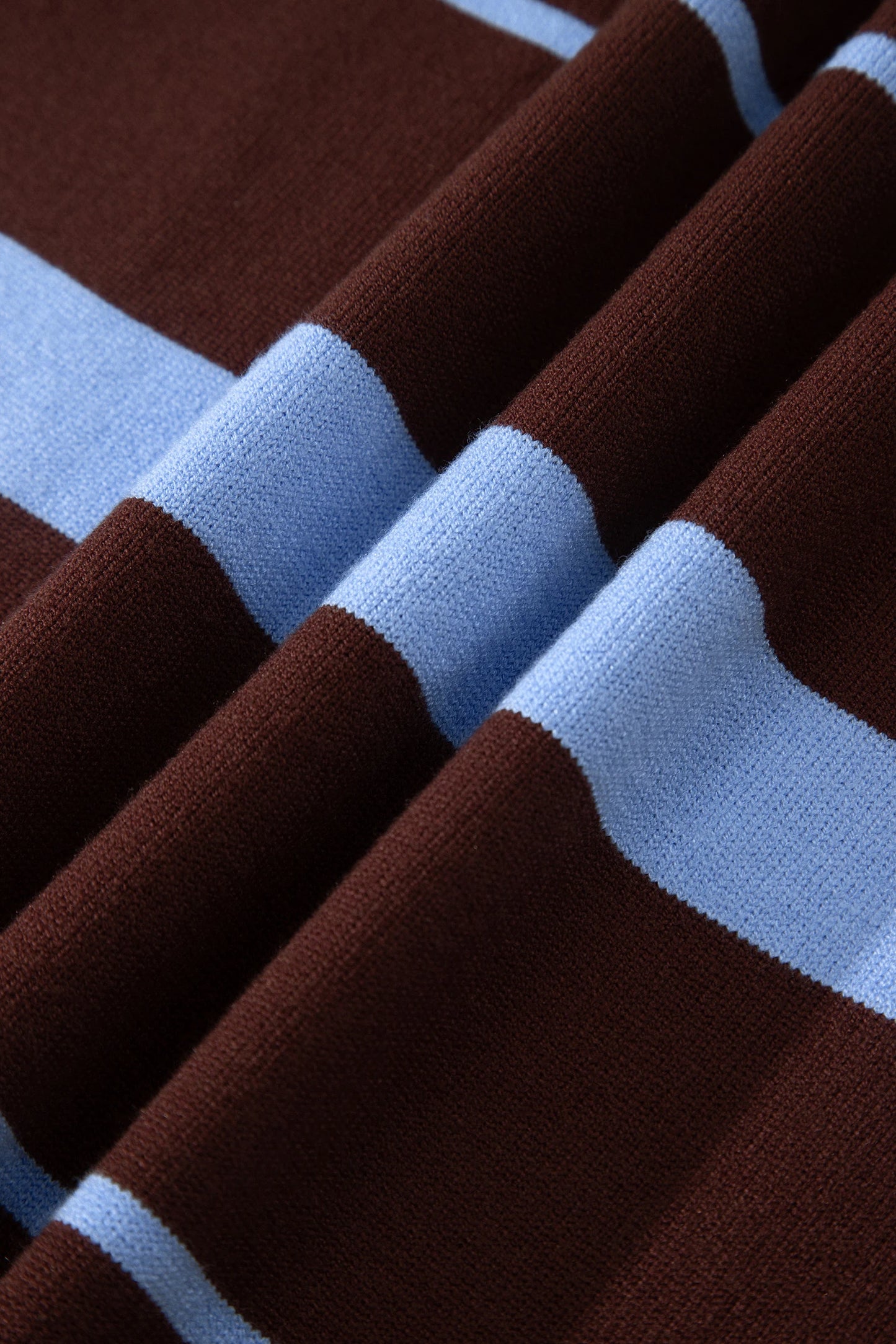 Classic Striped Short Sleeve Knit Top | S-XL