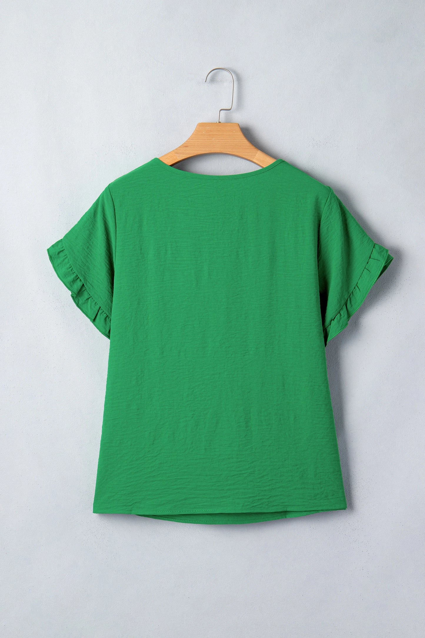 Ruffle Charm Short Sleeve Blouse | S-XL