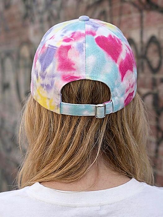 Tie-Dye Cotton Baseball Cap | Free Shipping